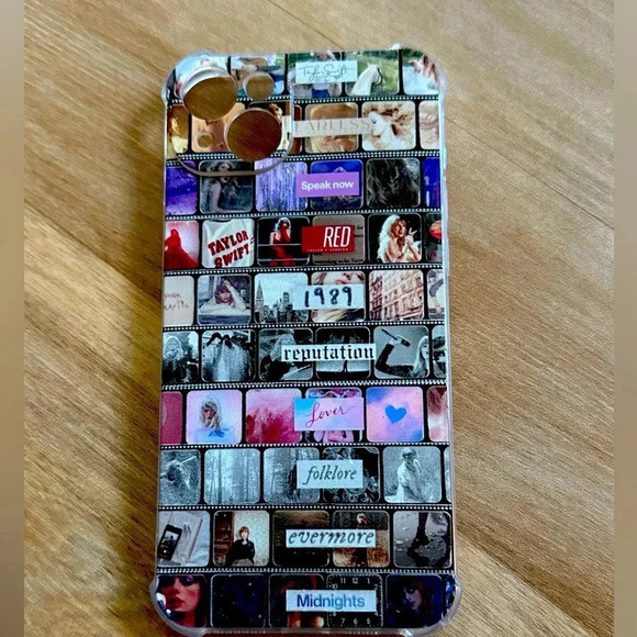 TAYLOR SWIFT IPHONE 14 PLUS PHONE CASE SHOWGIRL - Picture 1 of 2